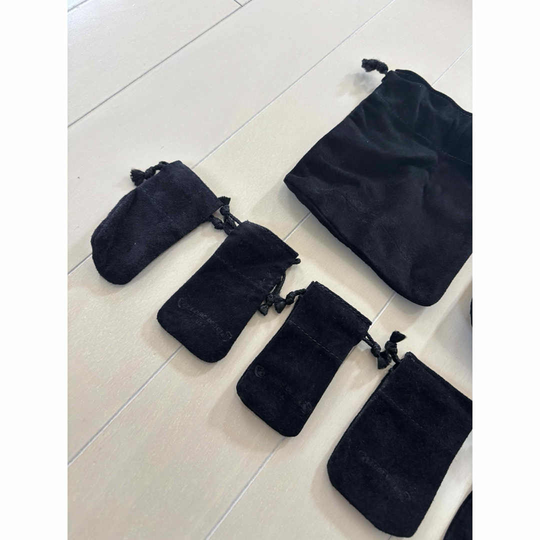 Chrome Hearts - 8枚セット クロムハーツ レザー巾着袋の通販 by