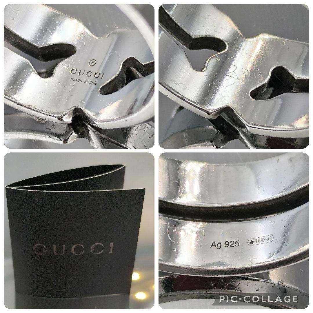 GUCCI - 美品✨GUCCI インフィニティ ノット リング 22号 シルバー925