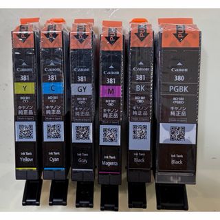 Canon - 推奨期限切れ Canonインクカートリッジ6色パックの通販 by