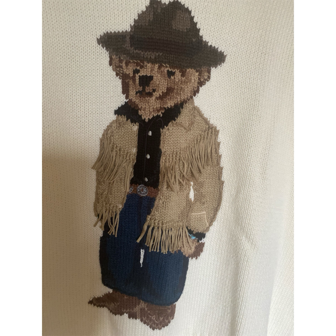 POLO RALPH LAUREN - Polo by Ralph Lauren クマ刺繍ニットセーター XS