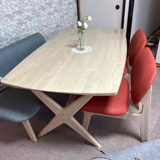 ニトリ - ［引取限定］ニトリ ダイニングテーブルセット 4人用 回転
