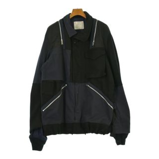 sacai - 即完売 sacai サカイ 20aw ボア ブルゾン MA-1 ブラックの通販