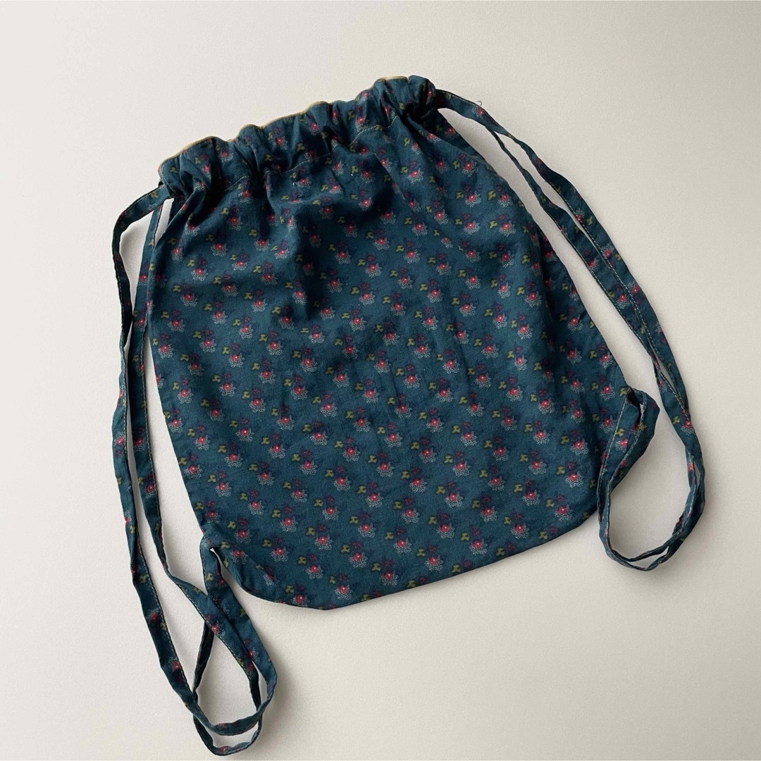 Caramel baby&child - CARAMEL 花柄 ナップサック リュック 巾着