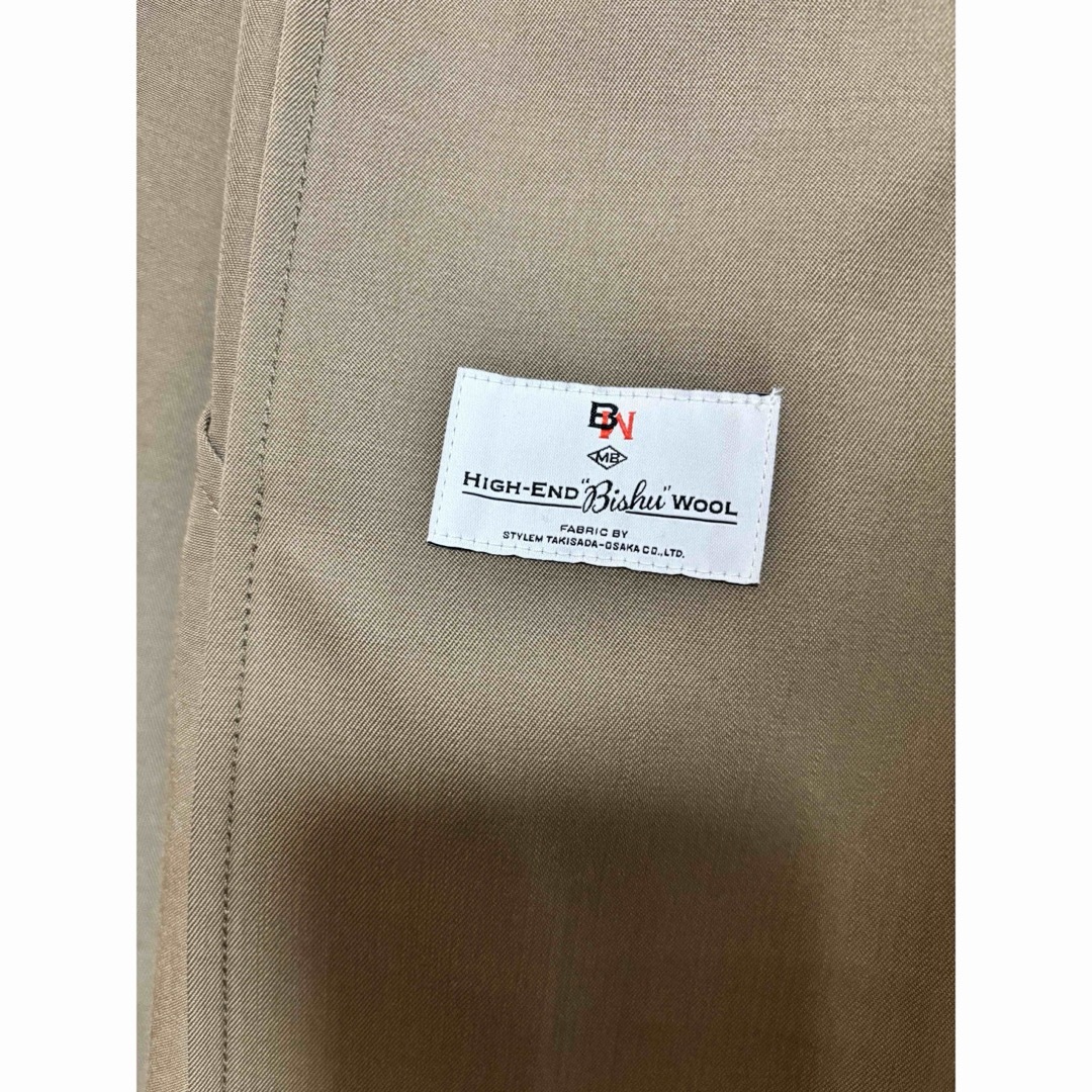 MB - MBハイエンド尾州ウールタイロッケンコート／ベージュ／Sサイズ