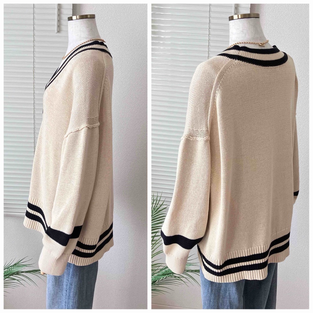 JOURNAL STANDARD - 【2024SS】L'ESSAGラインVネックプルオーバー