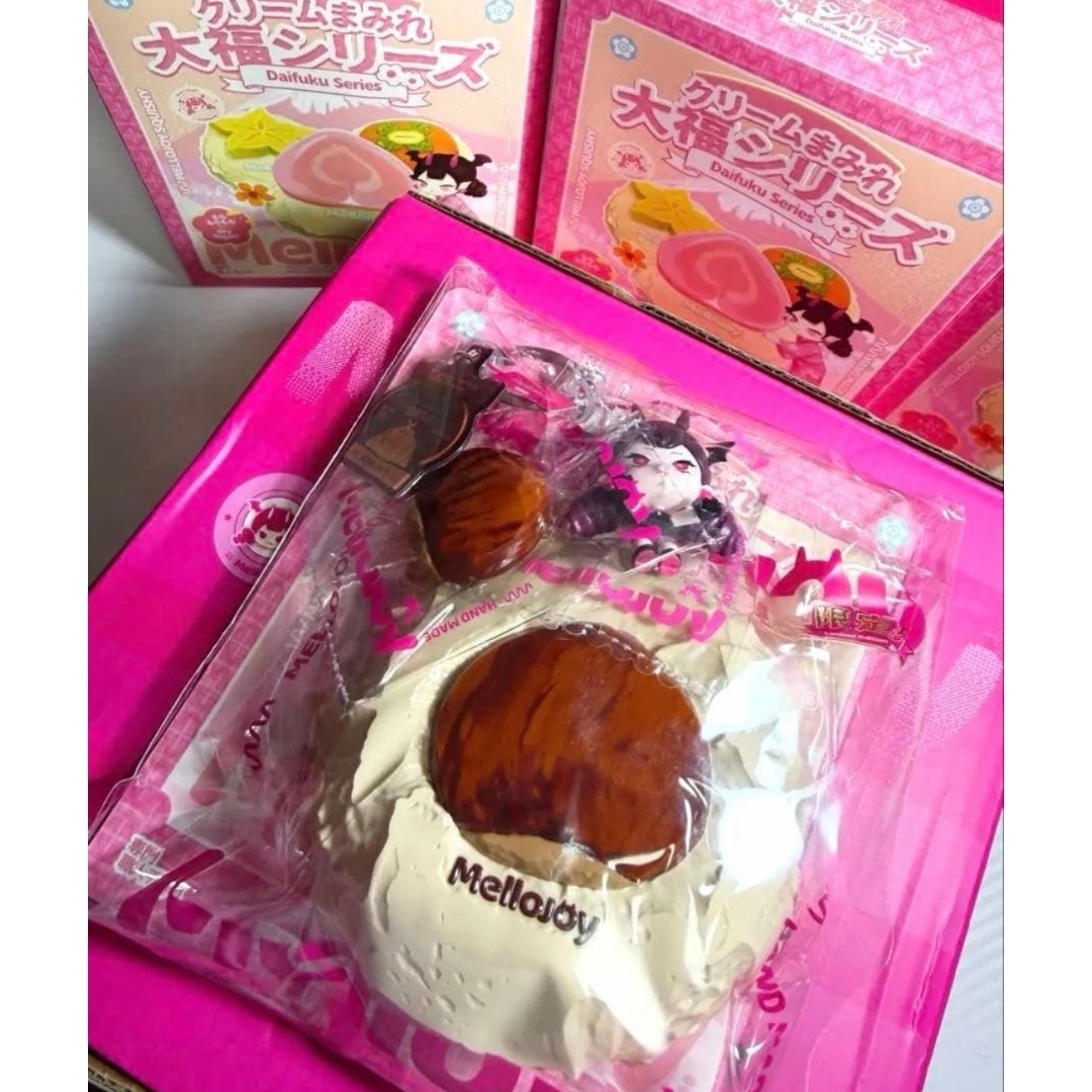 mellojoy シークレット クリーム大福 栗 マロン スクイーズの通販 by