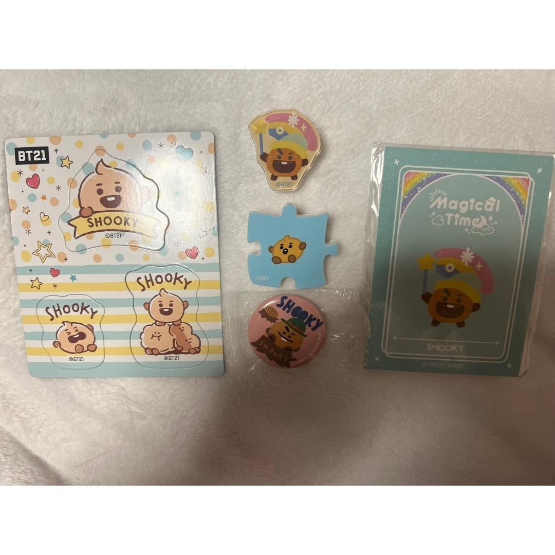BT21 - BT21 SHOOKY セットの通販 by りのりの's shop｜ビーティーイシ