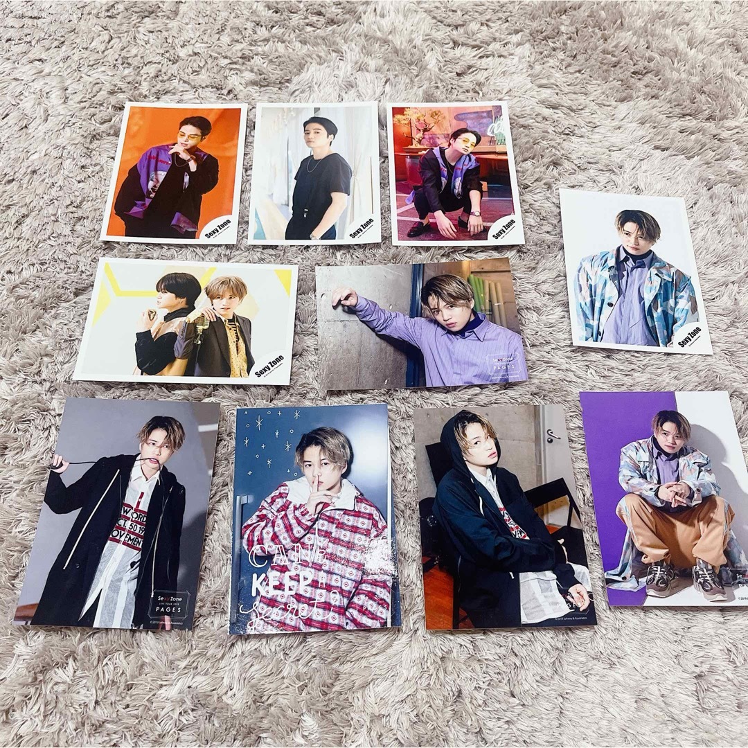 Sexy Zone - SexyZone timelesz 菊池風磨 公式写真 100枚 まとめ売りの