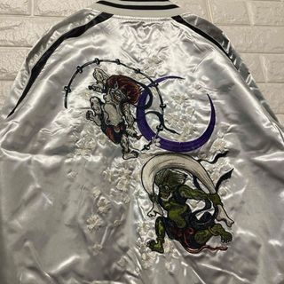 Hoshihime送料込ほしひめ星姫スカジャン別珍リバーシブル龍 富士山和柄