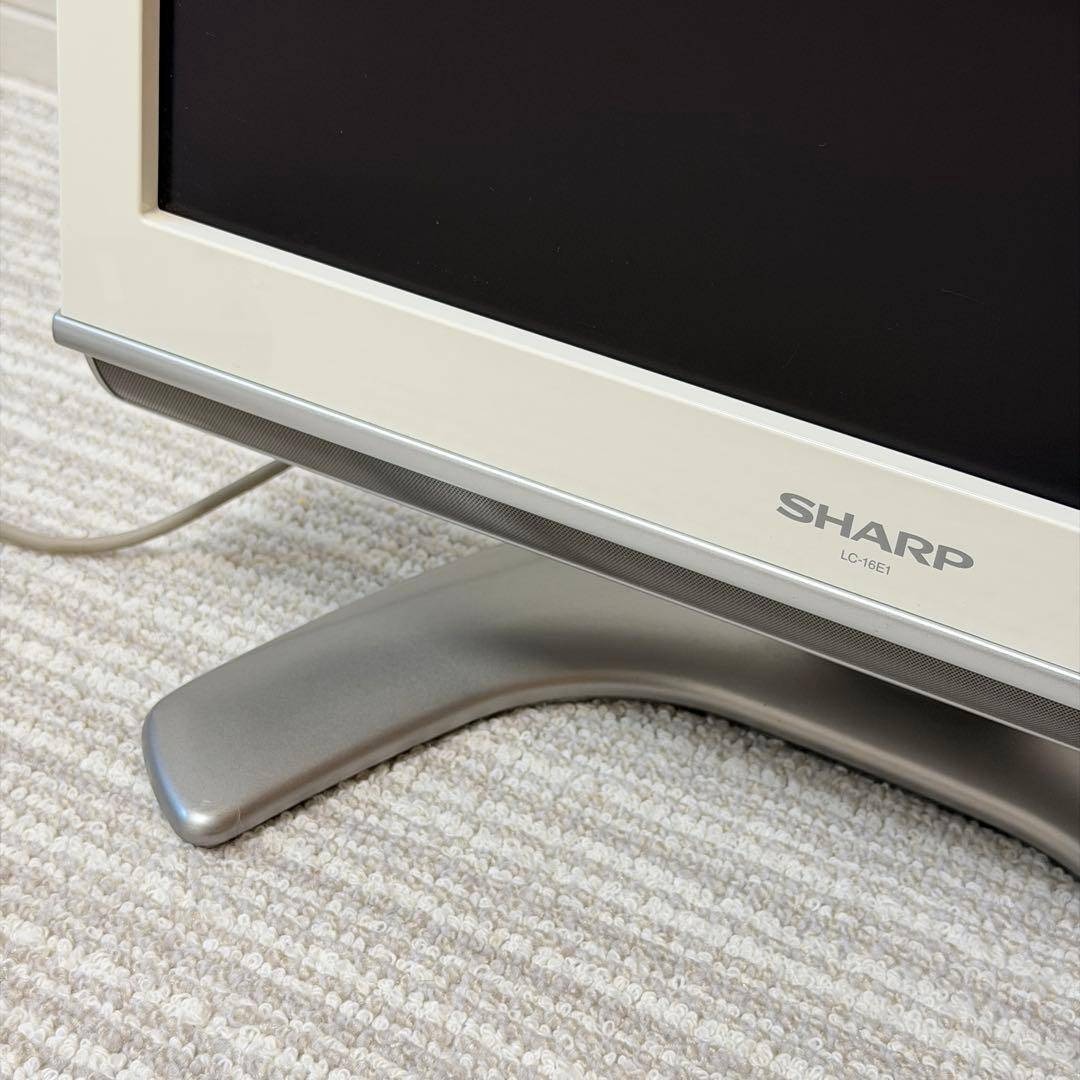 SHARP - 【レア品✨】SHARP AQUOS LC-16E1 液晶テレビ 状態良好！の