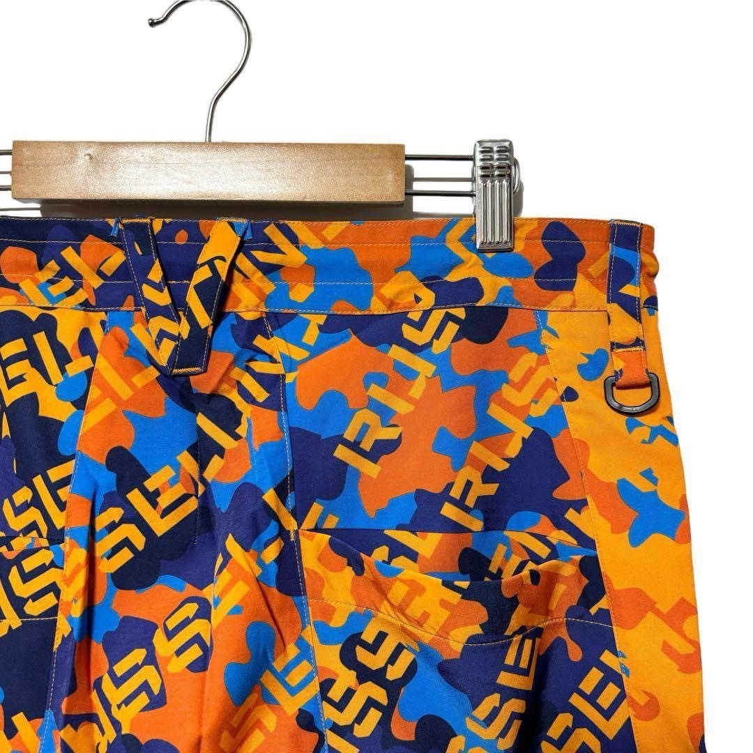 ラッセルノ ゴルフ リフレクター ロゴ モックネック セットアップ カモ