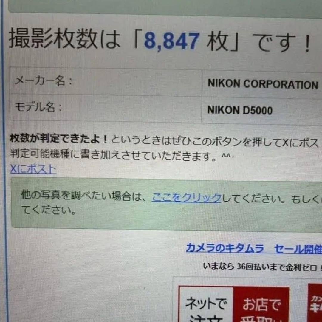 Nikon - Nikon D5000 レンズセット スマホ転送OK 動画撮影・自撮り可の