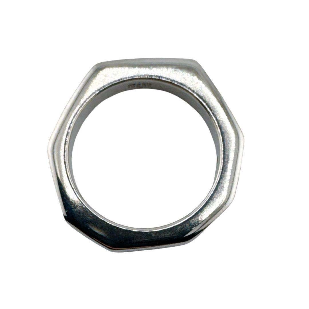 GUCCI - グッチ ナットヘキサゴンリング 指輪 Sv925 15号 シルバー