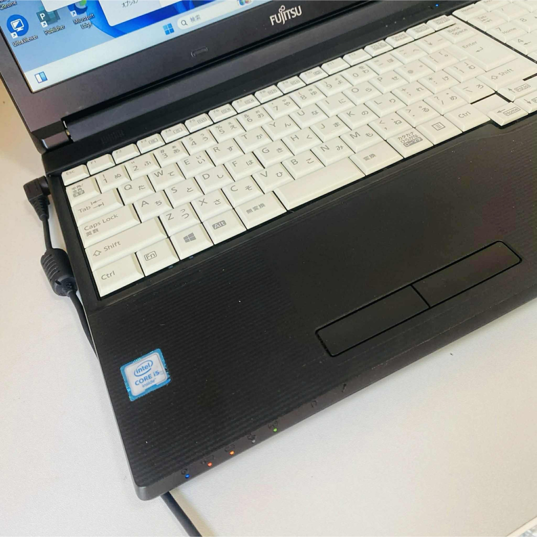 富士通 - T16 Fujitsuノートパソコンi5 SSD高速Windows11オフィス付の