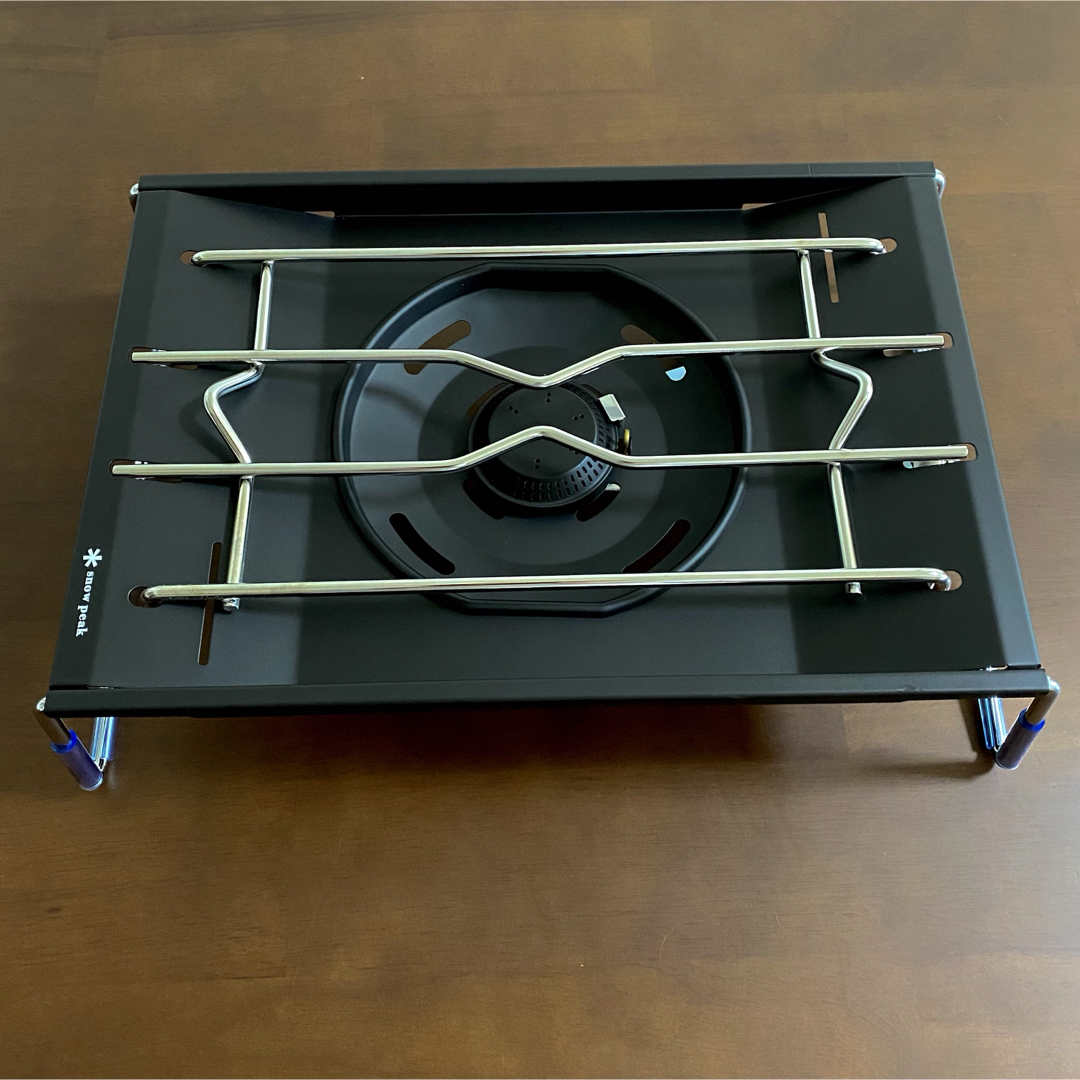 Snow Peak - ⭕️ホワイトロゴVer「マットブラック耐熱塗装」 フラット