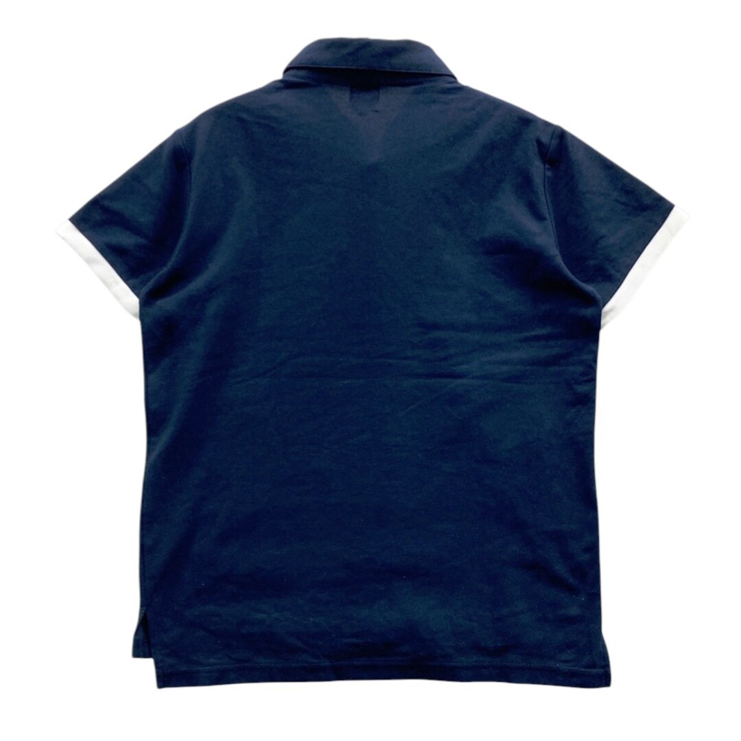 サイズ：36 ARCHIVIO アルチビオ 半袖ポロシャツ ネイビー系