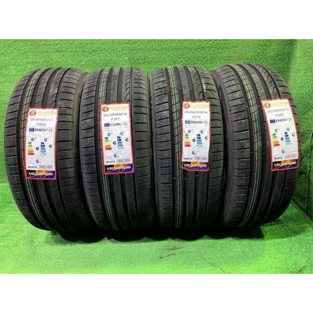 Minerva サマー ミネルバ F205 225/45R18 4本 7ミリ 2025年の通販 by
