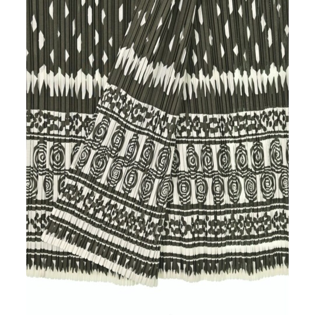 PLEATS PLEASE プリーツプリーズ ひざ丈スカート S カーキ 【古着