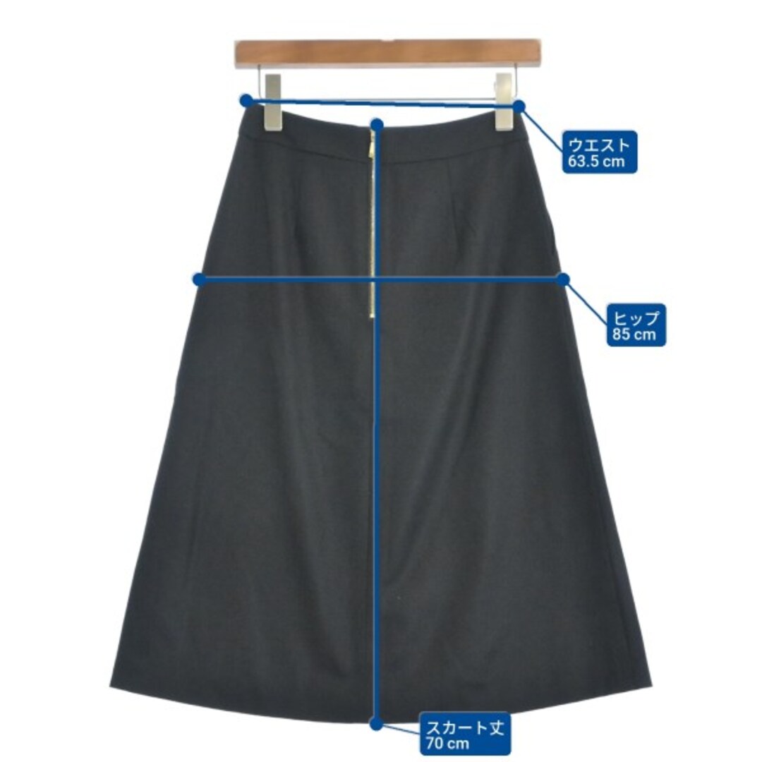 23区 - 23区 ニジューサンク ロング・マキシ丈スカート XS 黒 【古着