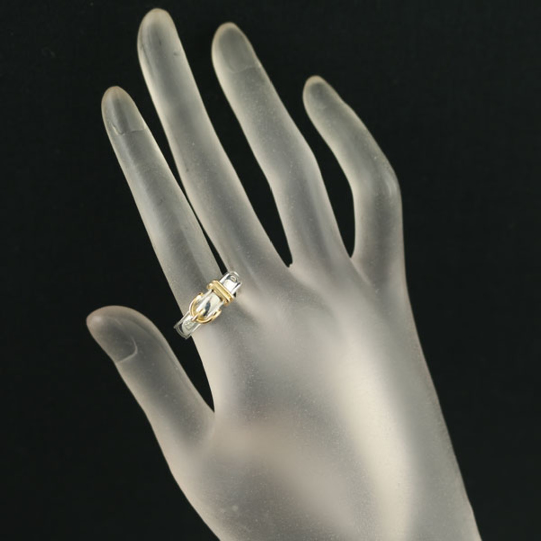 HERMES - エルメス リング サンチュール 54号 シルバー 925/K18YG の