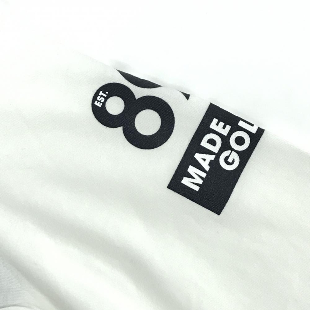 PEARLY GATES - 【新品】パーリーゲイツ 長袖ハイネックシャツ 白×黒