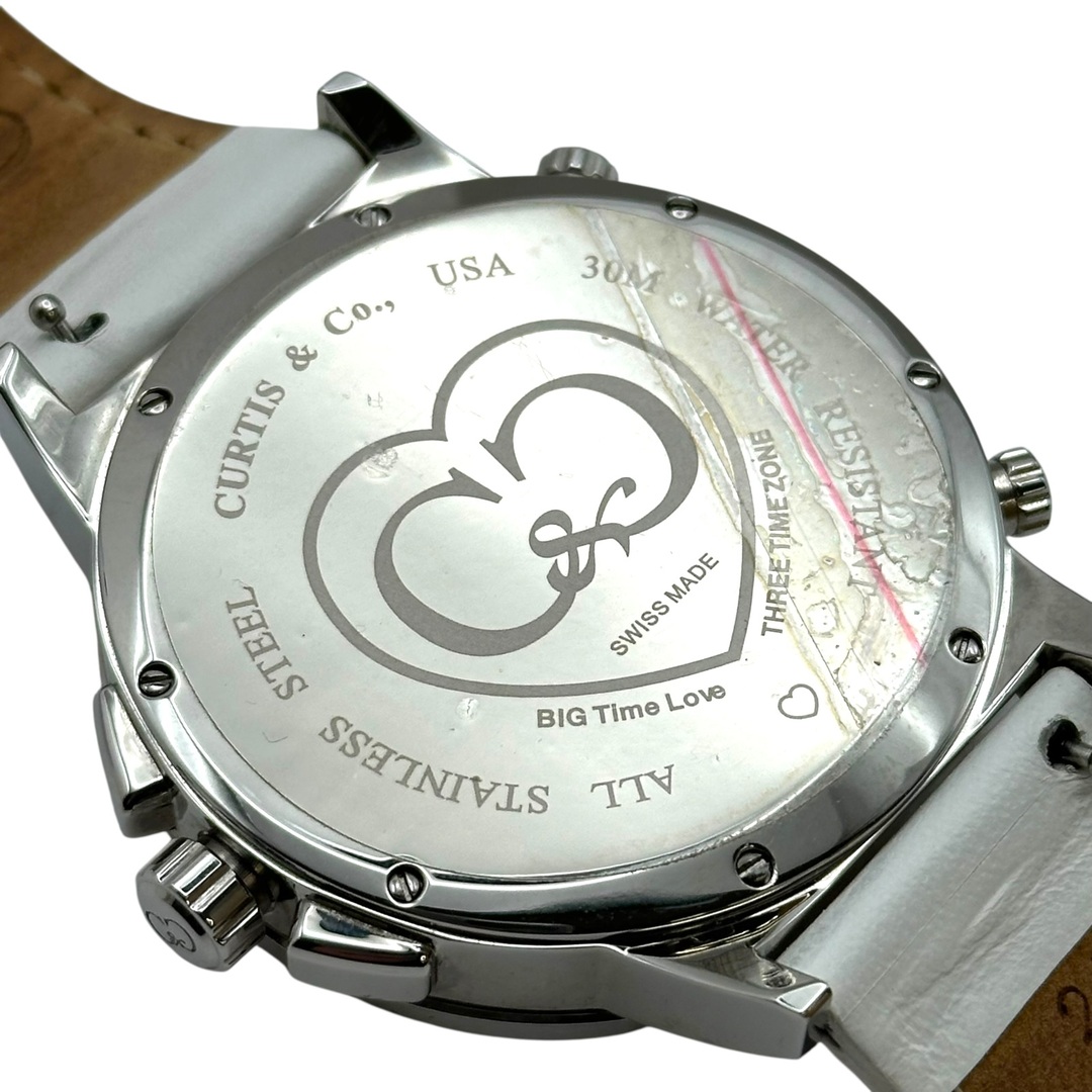 カーティス ビックタイム ラブ ホワイトシェル ホワイト ステンレス