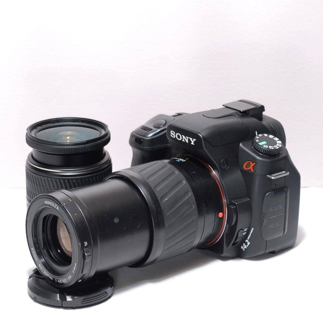 SONY - ✨届いたらすぐに使える✨ SONY α350✨ ダブルレンズ✨入門