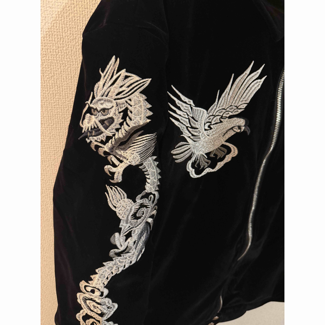 50s スーベニアジャケット スカジャン 別珍 ベルベット レプリカの通販