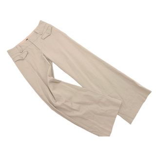 INDIVI - INDIVI インディヴィ ワイド パンツ size38/グレージュ