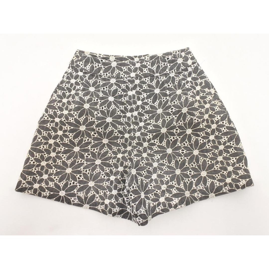 René - Rene ルネ 花柄 キュロット パンツ size34/グレー