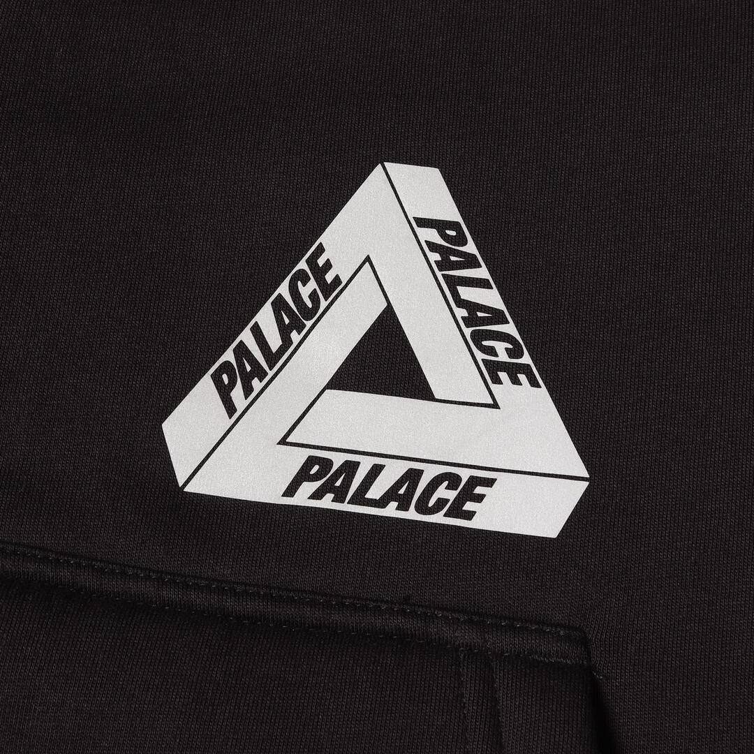 PALACE - 【美品】PALACE パレス パーカー ブラック 黒 サイズ:L