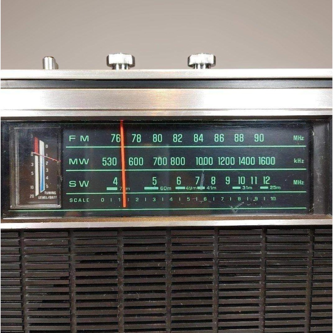 新品カセットテープ 電源コード付 NationalナショナルラジカセRQ-447の