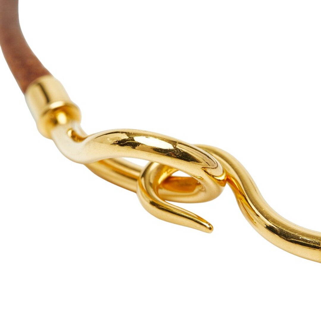 HERMES - エルメス ジャンボ 2連 ブレスレット チョーカー メッキ