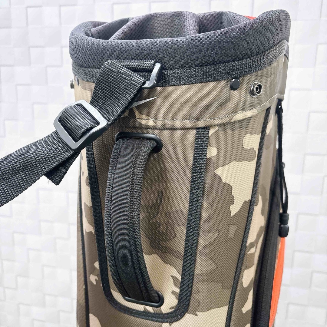 NIKE - 希少 迷彩 カモフラ NIKE GOLF ナイキ キャディバッグ 9型 14