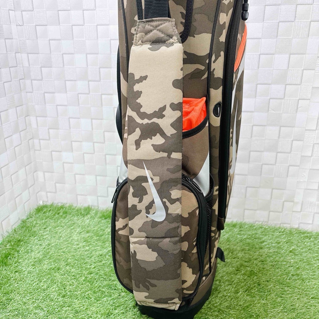 NIKE - 希少 迷彩 カモフラ NIKE GOLF ナイキ キャディバッグ 9型 14