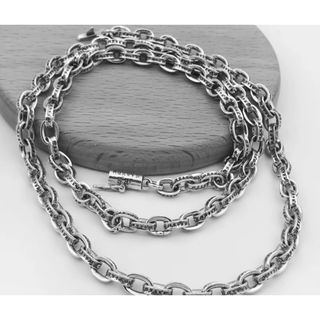 Chrome Hearts - 梵字彫 22k仕上げ ペーパーチェーン ロープチェーン