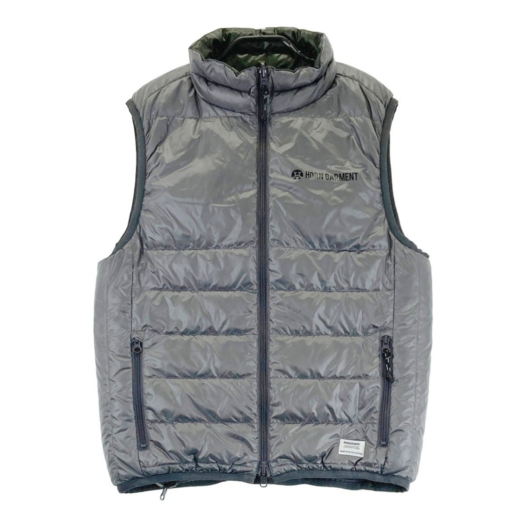 サイズ：46 HORN GMT ホーン ガーメント リバーシブル ダウンベスト