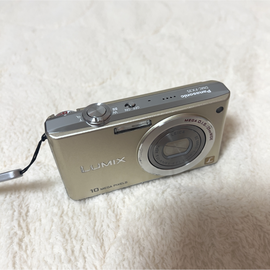 カメラ デジタルカメラ LUMIX DMC-FX35 ゴールド