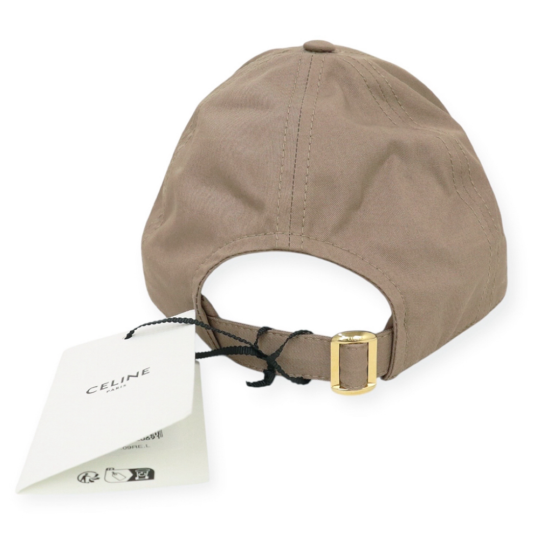 CELINE - 【未使用品】セリーヌ キャップ 帽子 ベージュ トリオンフ