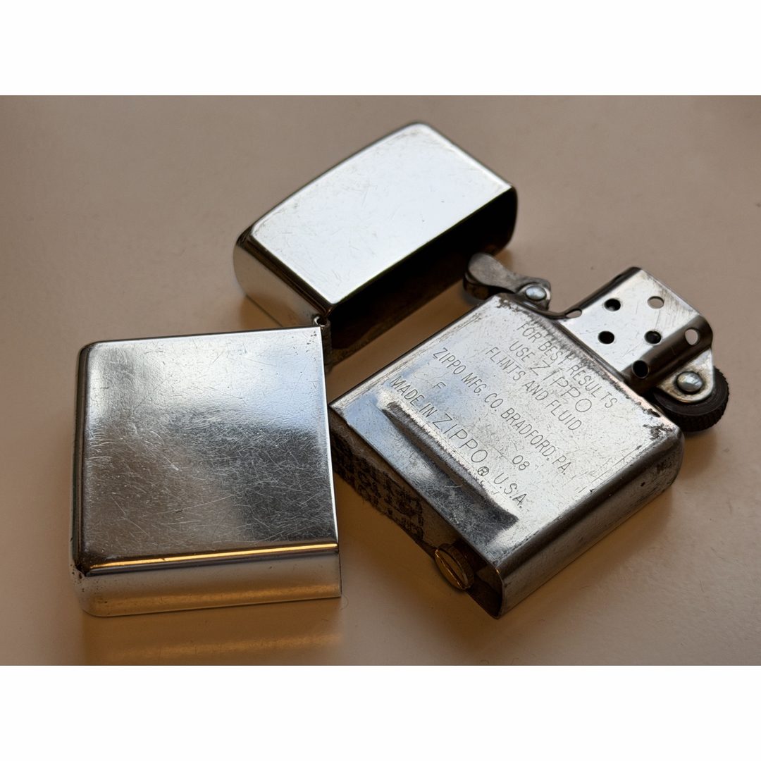 ZIPPO - Zippo/ライター/スターリングシルバー/2002年/ビンテージ/純銀