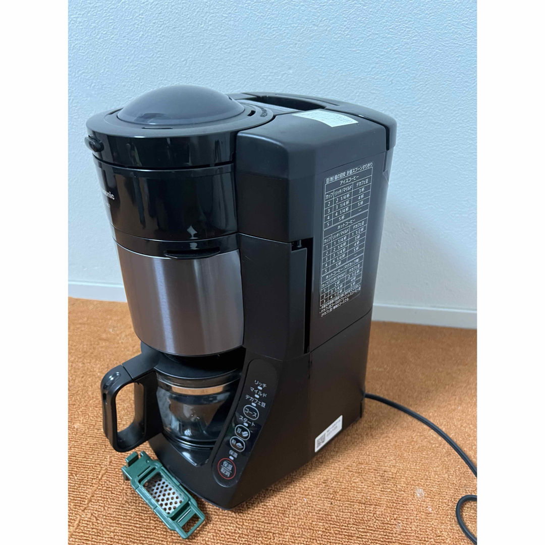 Panasonic - 美品 Panasonic 2023年製 コーヒーメーカー NC-A57-Kの