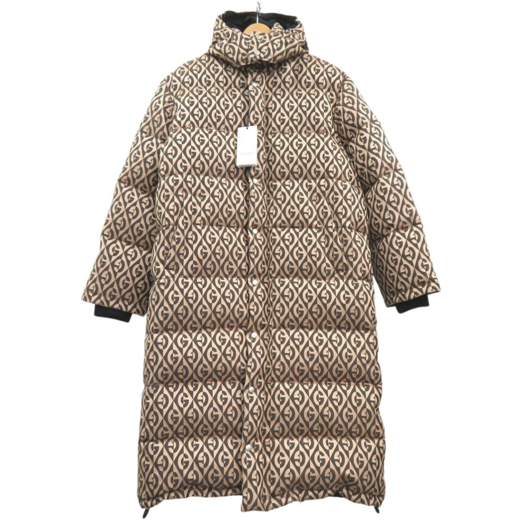 GUCCI - 新品同様 グッチ Gロゴ ダウンロングコート 595475 Z8AFE