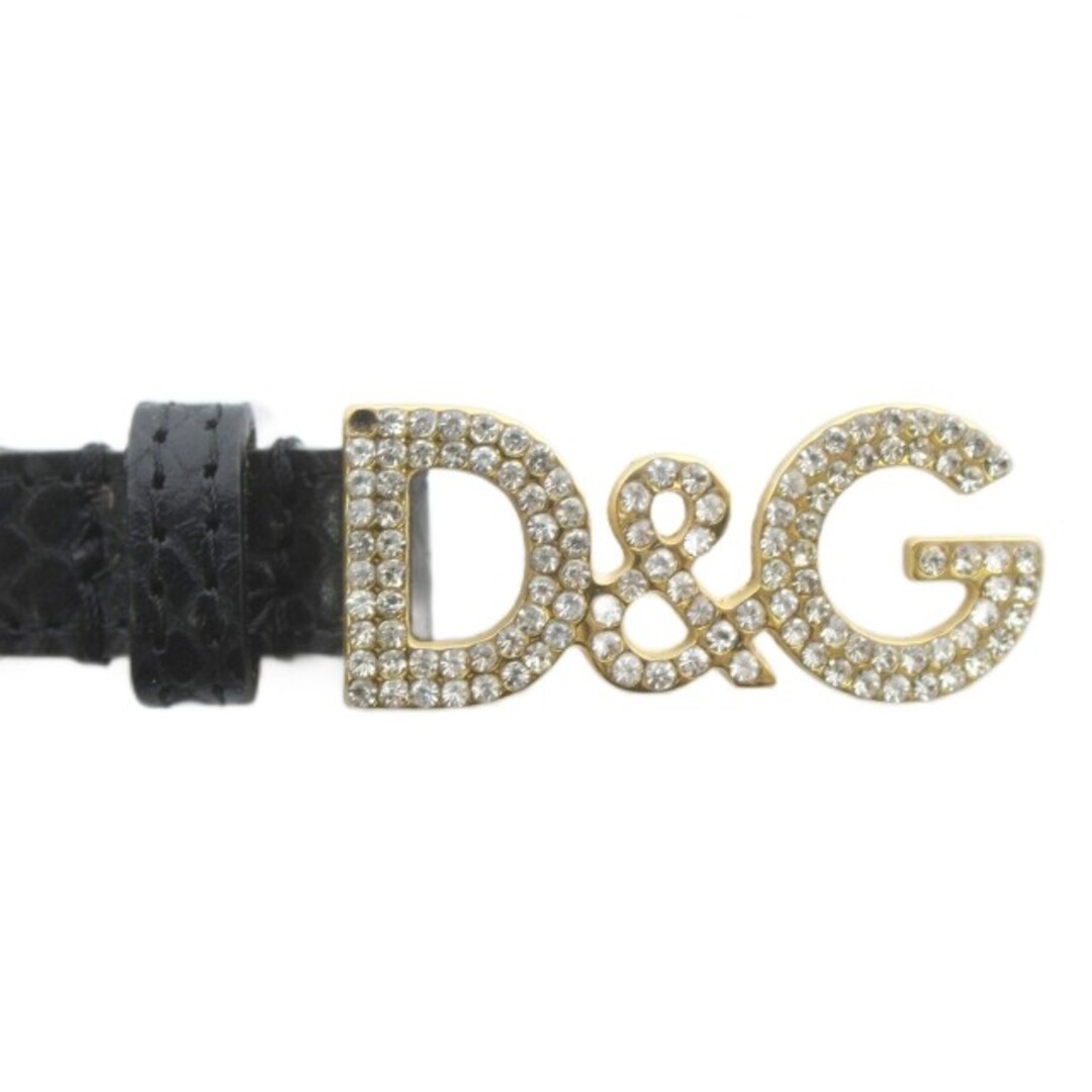 D&G - ドルチェ&ガッバーナ D&G ベルト バックル レザー ライン