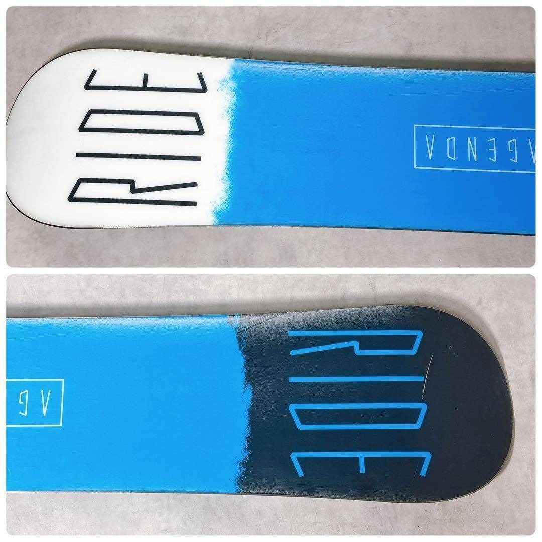 RIDE - RIDE AGENDA × FLUX スノーボード 2点セット ビギナーWax済の