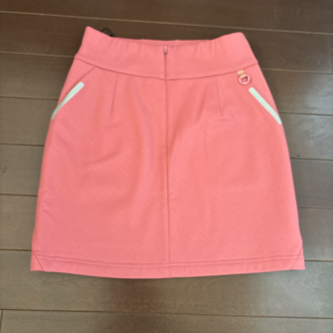 パーリーゲイツ PGGストレッチダンボール裏起毛セットアップピンクサイズ1