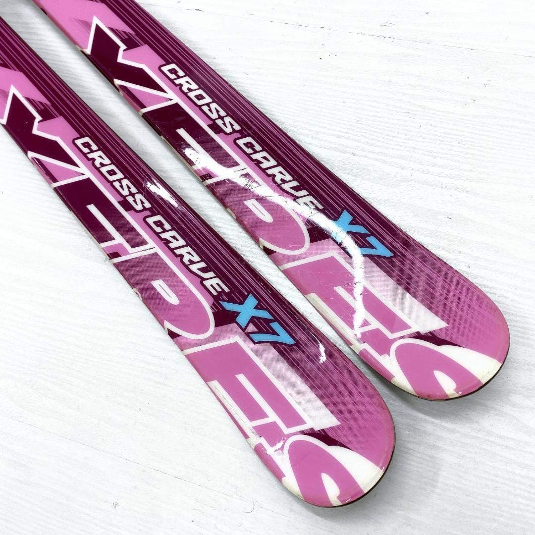 CROSS CARVE レディース スキーセット 138cm 22.5-23.5の通販 by ゆき