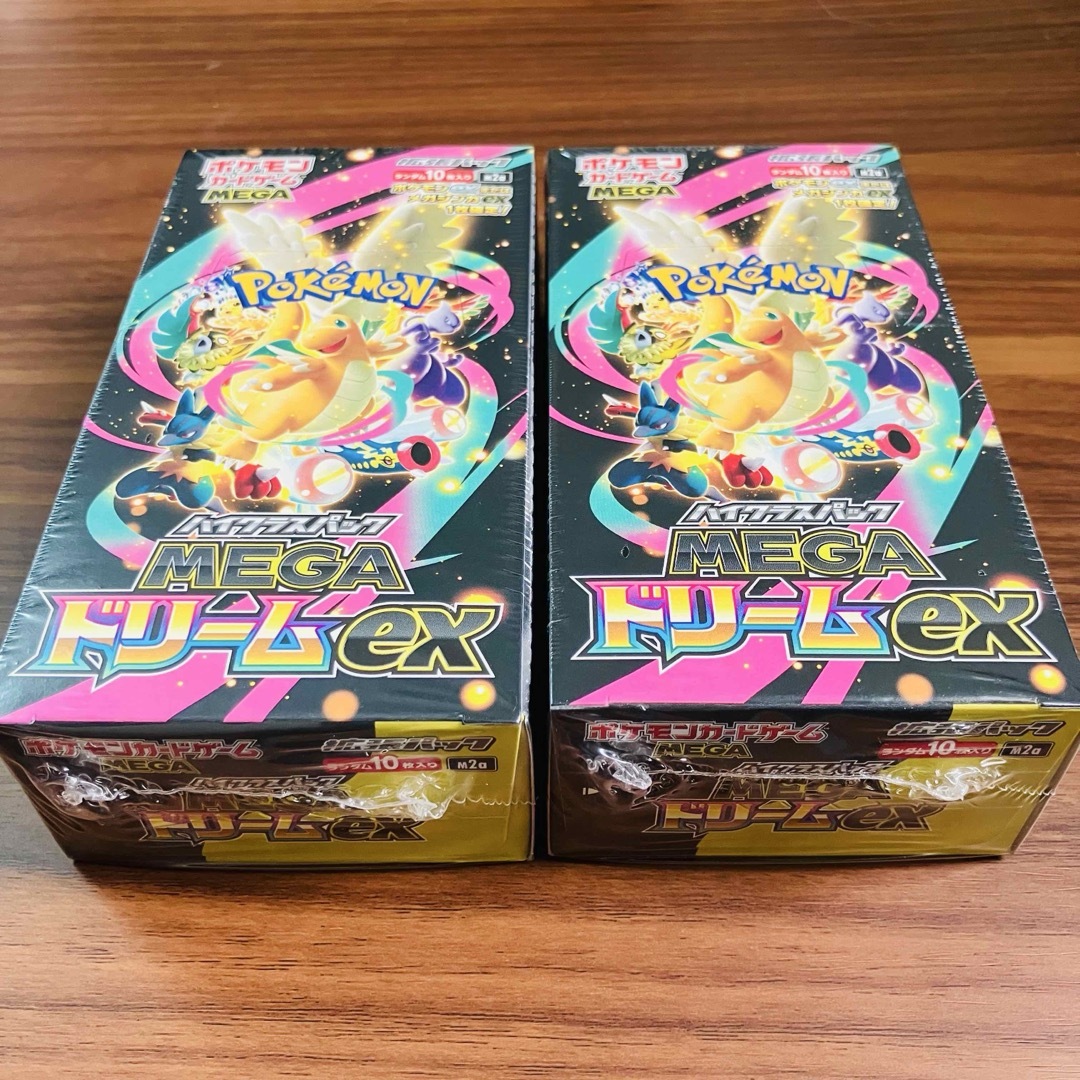ポケモン - メガドリームex シュリンク付き 2BOX ポケモンカード