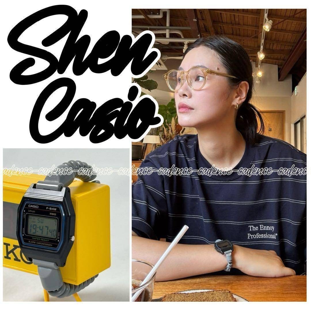 CASIO - 【田中シェン】Casio F-84W サウナバンド チープカシオ