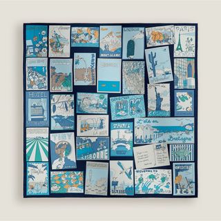 HERMES - 未使用 エルメス タグ付 カレ 70 モスリン LES BECANES