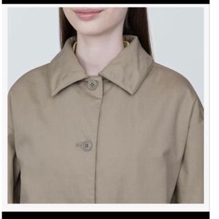 MUJI (無印良品) - 【新品】 無印良品 撥水中わた ステンカラーコート